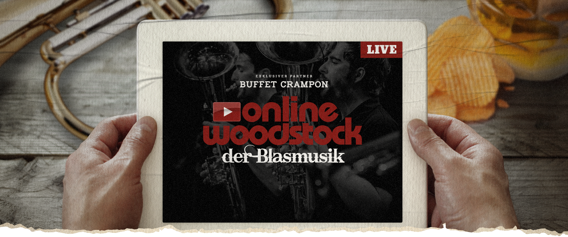 Online Woodstock der Blasmusik